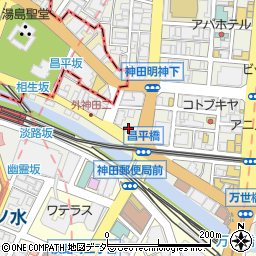 東京都千代田区外神田2丁目3周辺の地図