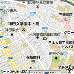 東京都千代田区神田猿楽町2丁目1周辺の地図
