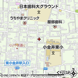 東京都小金井市東町4丁目28-5周辺の地図