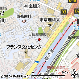 東京都新宿区若宮町24周辺の地図