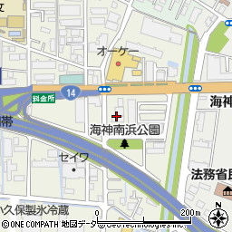 船橋レミコン株式会社　船橋第一工場周辺の地図