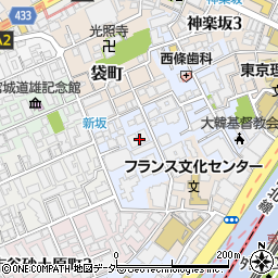 東京都新宿区若宮町31周辺の地図