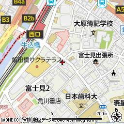 たまりば 飯田橋 1号店周辺の地図