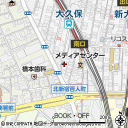 東京都新宿区百人町1丁目23-7周辺の地図