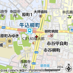 東京都新宿区市谷柳町41周辺の地図