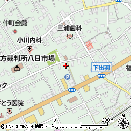 千葉県匝瑳市八日市場イ347周辺の地図