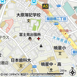 東京都千代田区富士見1丁目5-3周辺の地図