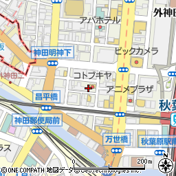日乃屋カレー 秋葉原店周辺の地図