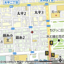 グランアージュ　錦糸町店周辺の地図