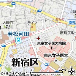 東京都新宿区若松町9周辺の地図