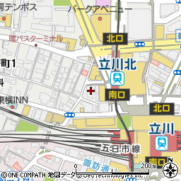 ＺＥＳＴ立川北口店周辺の地図