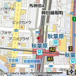 たつみ屋 ヨドバシAKIBA周辺の地図