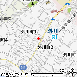 外川郵便局 ＡＴＭ周辺の地図