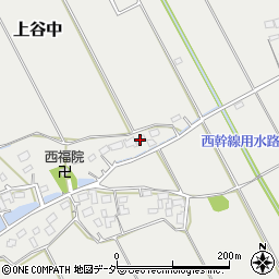 千葉県匝瑳市上谷中868周辺の地図