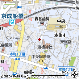 さかえや京染店周辺の地図
