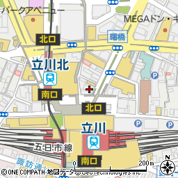 株式会社三井住友銀行　立川ローンプラザ周辺の地図
