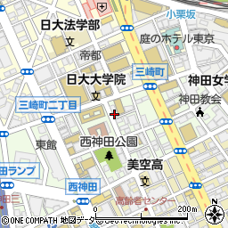 コインパーク西神田２丁目駐車場周辺の地図