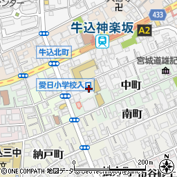 東京都新宿区北町18周辺の地図