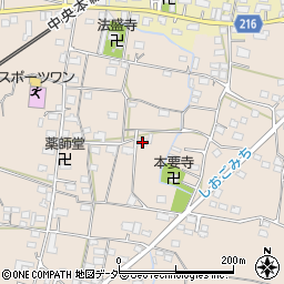 山梨県甲州市塩山下塩後595周辺の地図