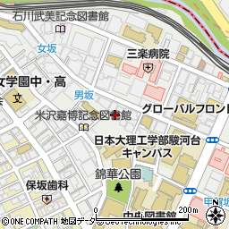 東京都千代田区神田駿河台1丁目7周辺の地図
