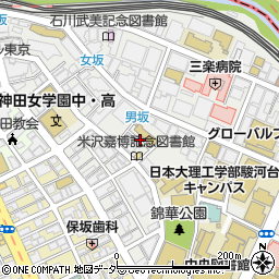 東京都千代田区神田猿楽町1丁目7周辺の地図