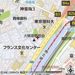 東京都新宿区若宮町19周辺の地図