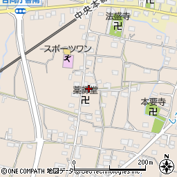 山梨県甲州市塩山下塩後617周辺の地図