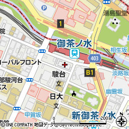 早稲田アカデミーＥｘｉＶ御茶ノ水校周辺の地図