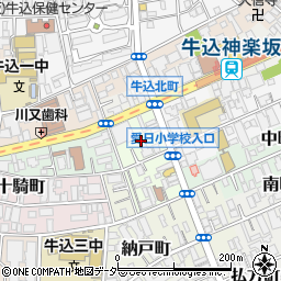 〒162-0838 東京都新宿区細工町の地図