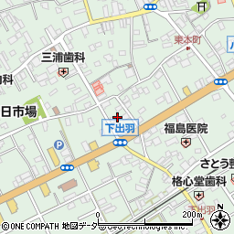 千葉県匝瑳市八日市場イ271周辺の地図