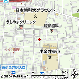 東京都小金井市東町4丁目28-6周辺の地図