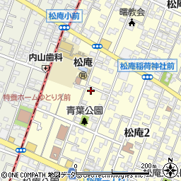 東京都杉並区松庵2丁目20-12周辺の地図