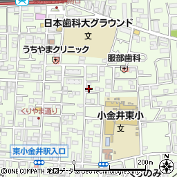 東京都小金井市東町4丁目28-7周辺の地図