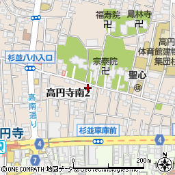 高円寺ケアサービス周辺の地図