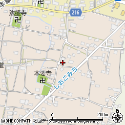 山梨県甲州市塩山下塩後702周辺の地図