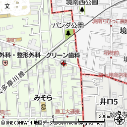 グリーン歯科クリニック周辺の地図