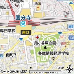東研学院予備校国分寺校周辺の地図