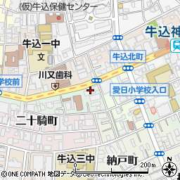 西安刀削麺酒楼 牛込神楽坂店周辺の地図
