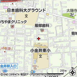 東京都小金井市東町4丁目27-5周辺の地図