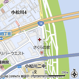 都営住宅小松川三丁目第２アパート周辺の地図