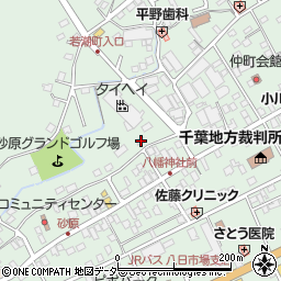 千葉県匝瑳市八日市場イ987周辺の地図