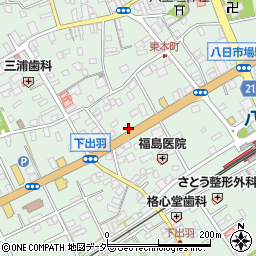 千葉県匝瑳市八日市場イ251周辺の地図