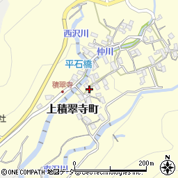 山梨県甲府市上積翠寺町419周辺の地図