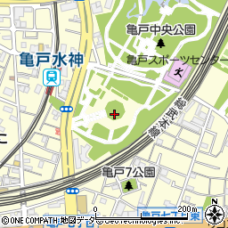 東京都江東区亀戸8丁目周辺の地図