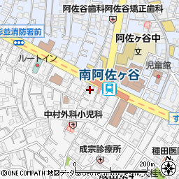 吉野家 阿佐ヶ谷店周辺の地図