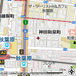 ドラミ酒場周辺の地図