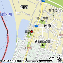 千葉県市川市河原3-5周辺の地図