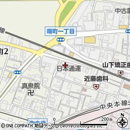 日通東京西運輸株式会社周辺の地図