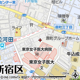 東京都新宿区若松町7周辺の地図