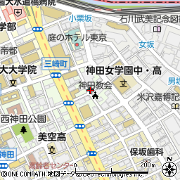 東京都千代田区西神田1丁目周辺の地図